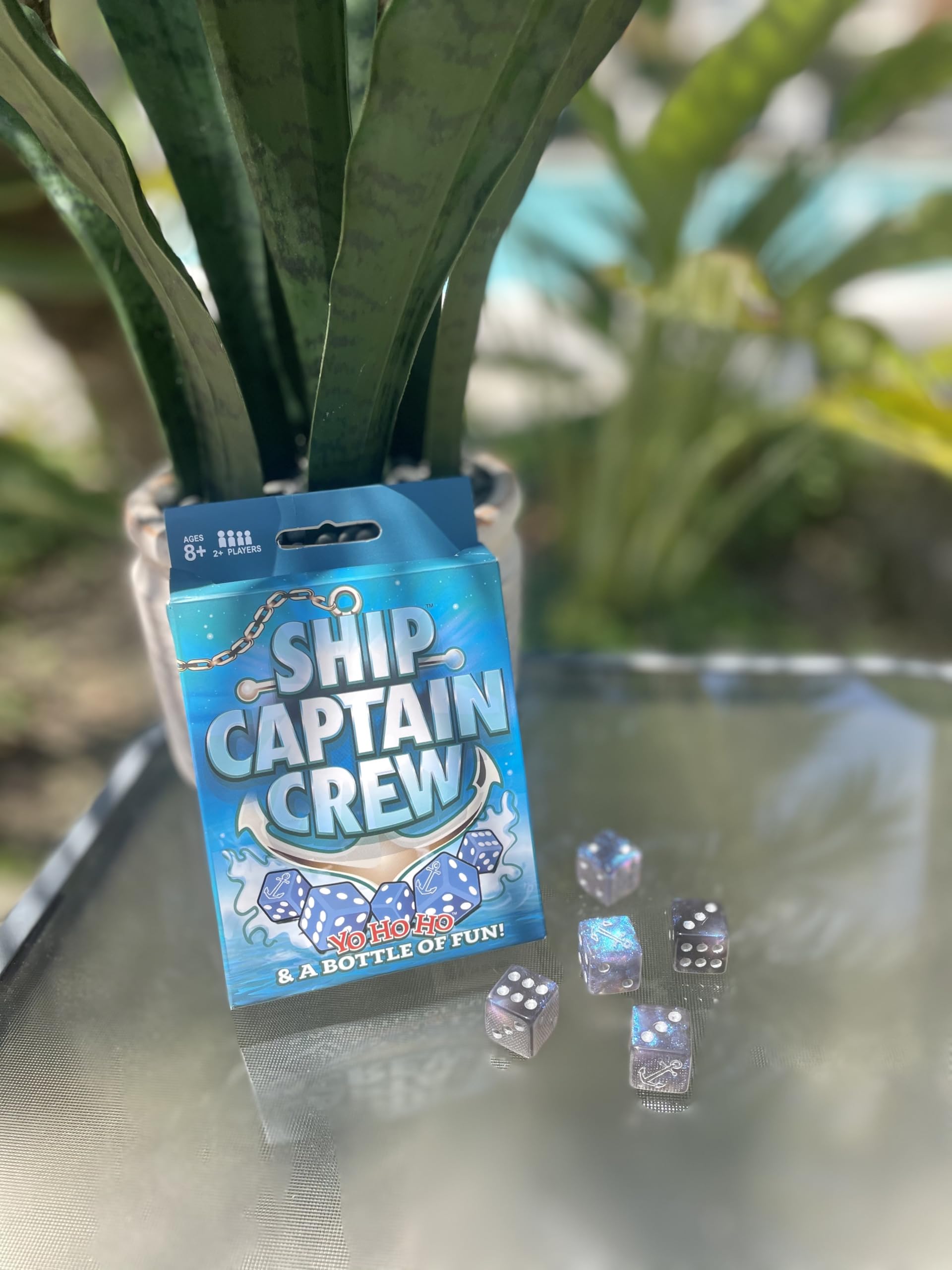 TDC Games Ship Captain Crew Dice Game, Great for Party Favors, Family and Travel Games, Dice Game for Adults - Image 2