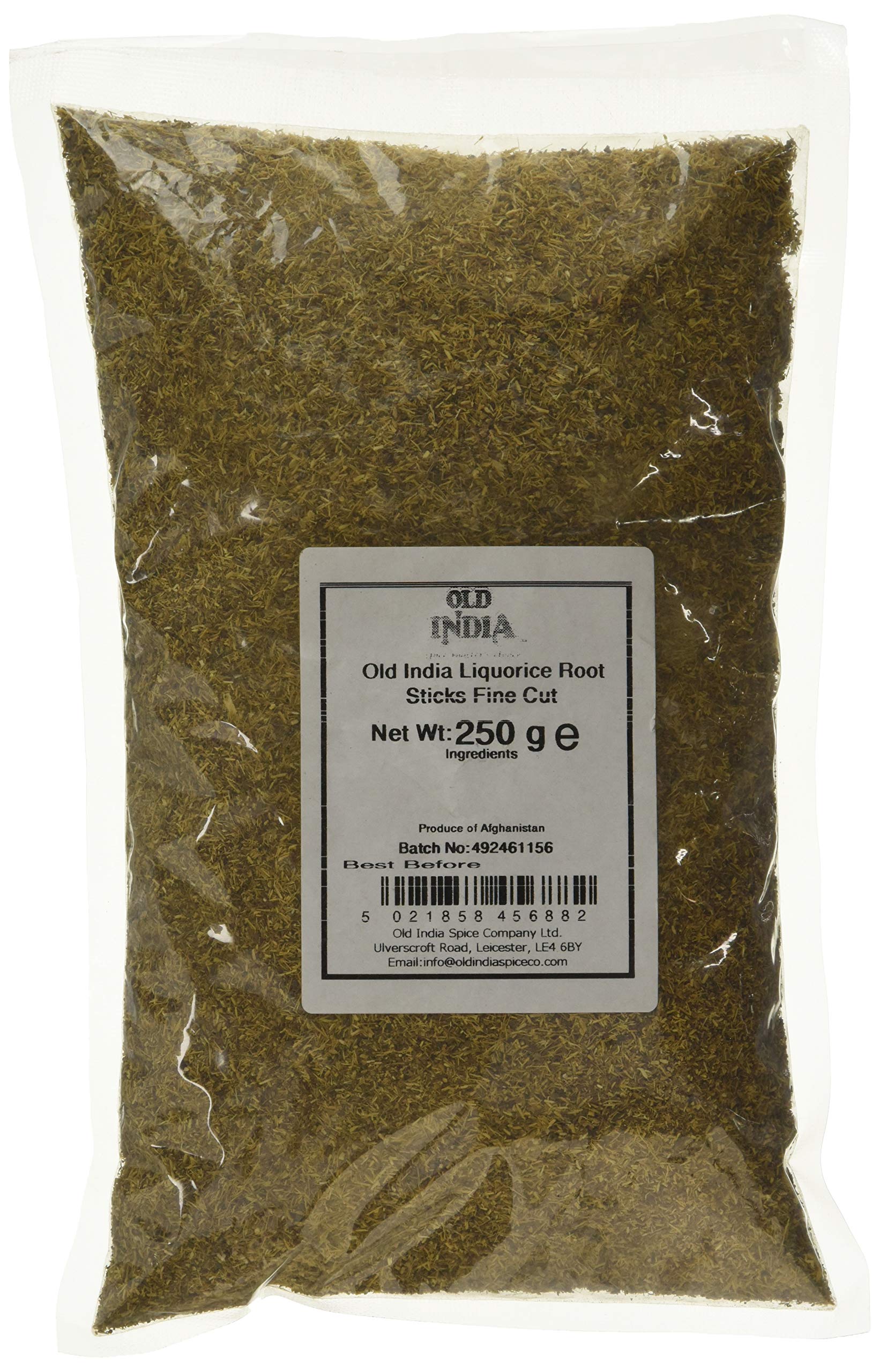 Old India Liquorice Root Sticks Fine Cut 250g