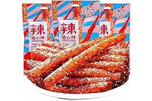 TXDYNLLK Latiao Spicy Strips: Authentic gluten strips for a Classic Chinese Snack