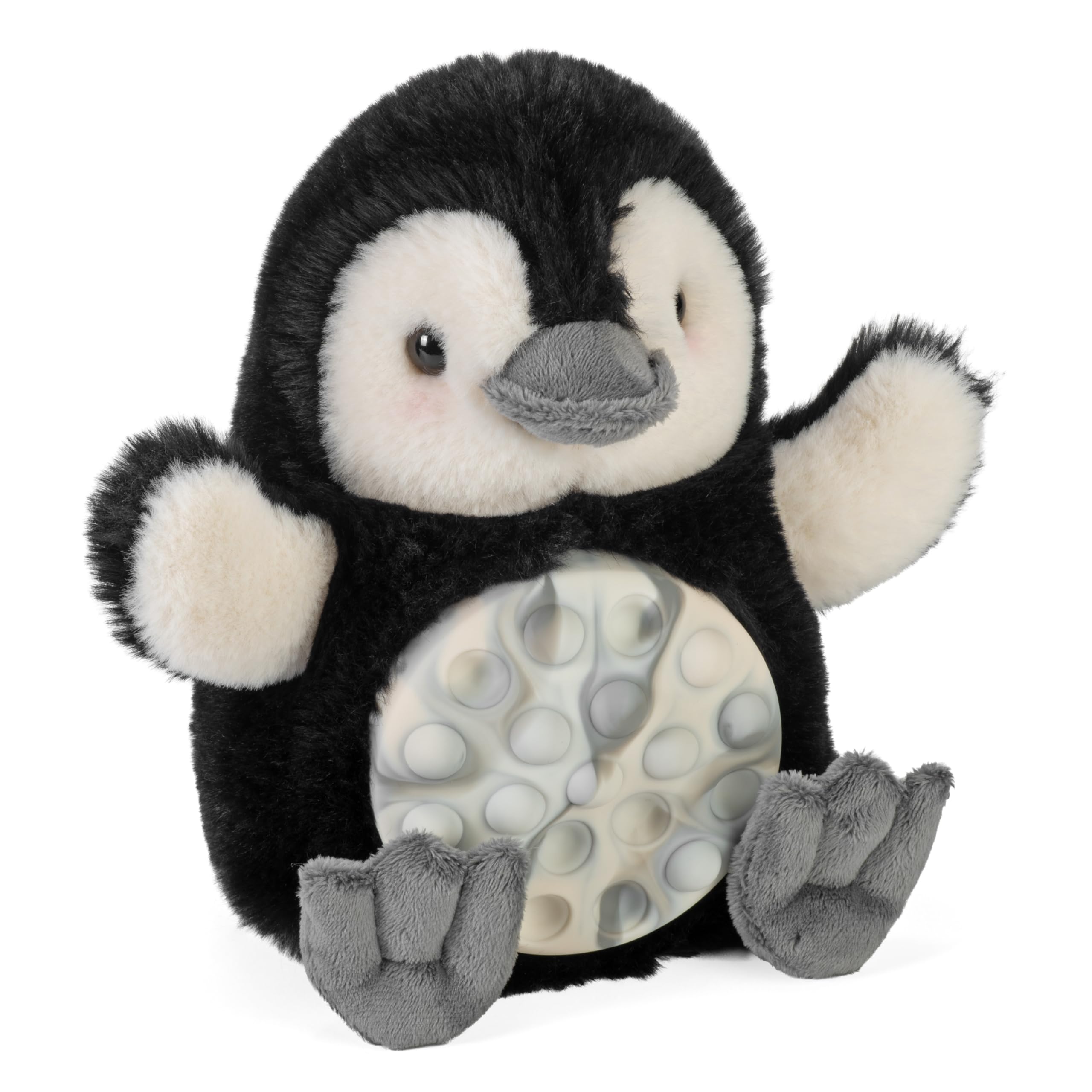 Wild Republic Poppykins Mini Penguin, Stuffed Animal, 7.5 Inches, Plush Toy, Fill is Spun Recycled Water Bottles