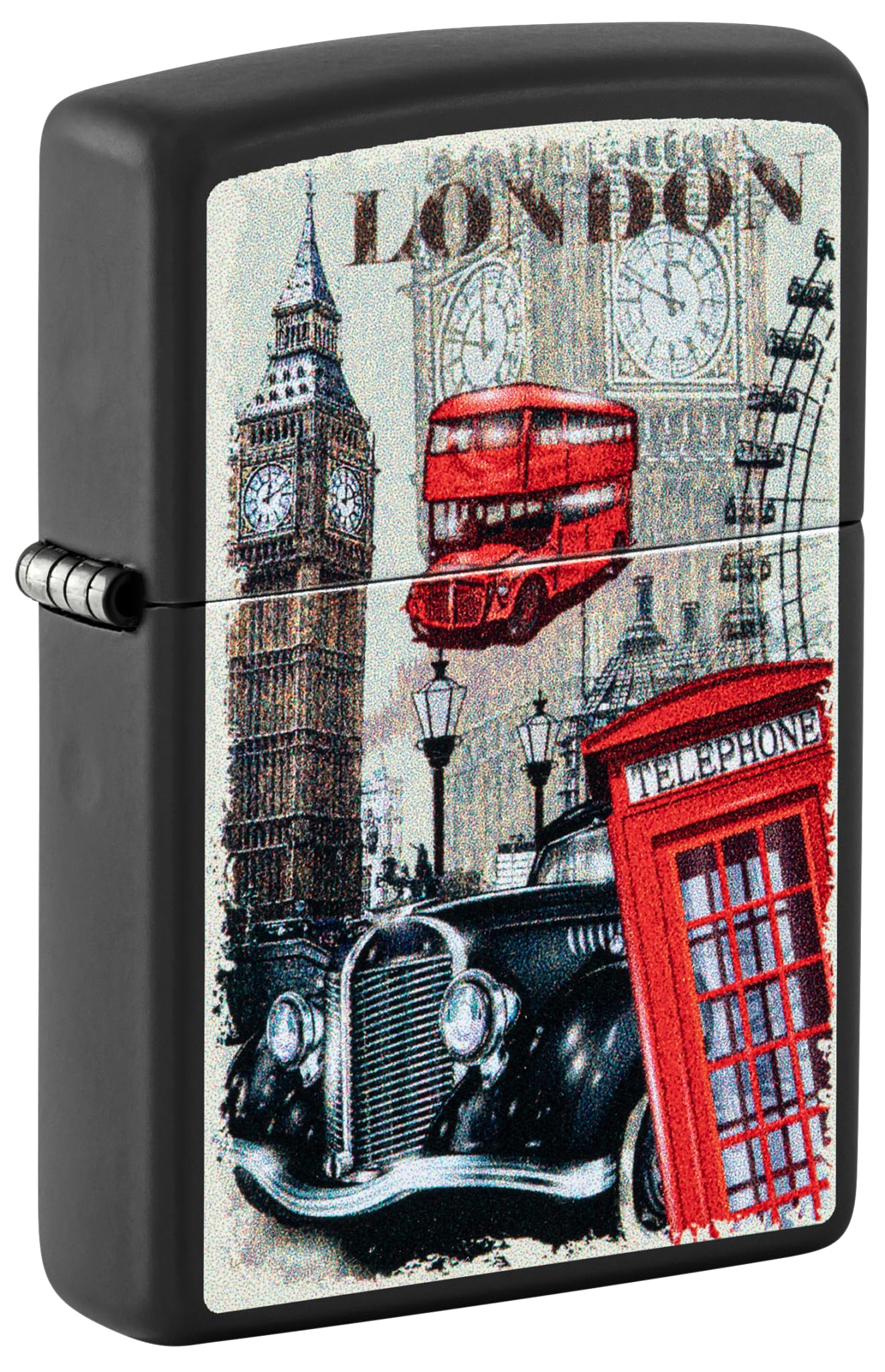 Amazon.co.jp: Zippoライター:ロンドン、イングランドデザイン 