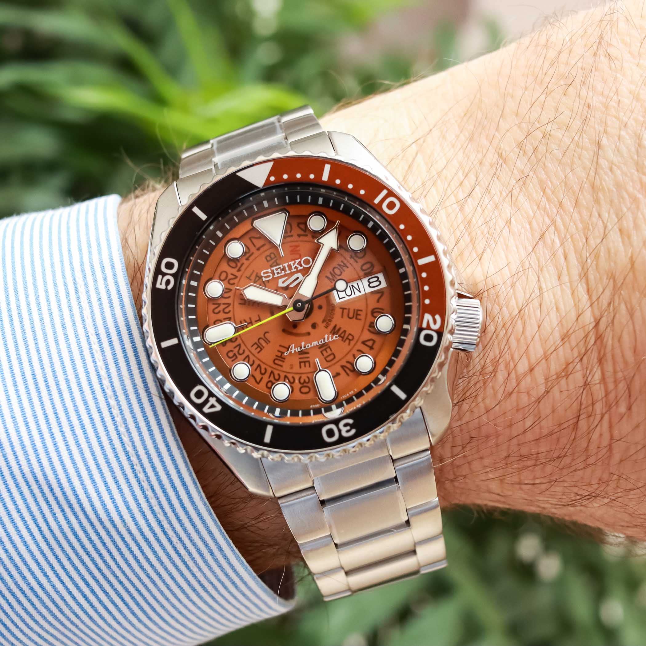 SEIKO 5Sports SRPJ47K1 タイムソナー復刻版 Amazon.co.jp: SEIKO(セイコー) SEIKO5 スポーツ メカニカル 流通限定