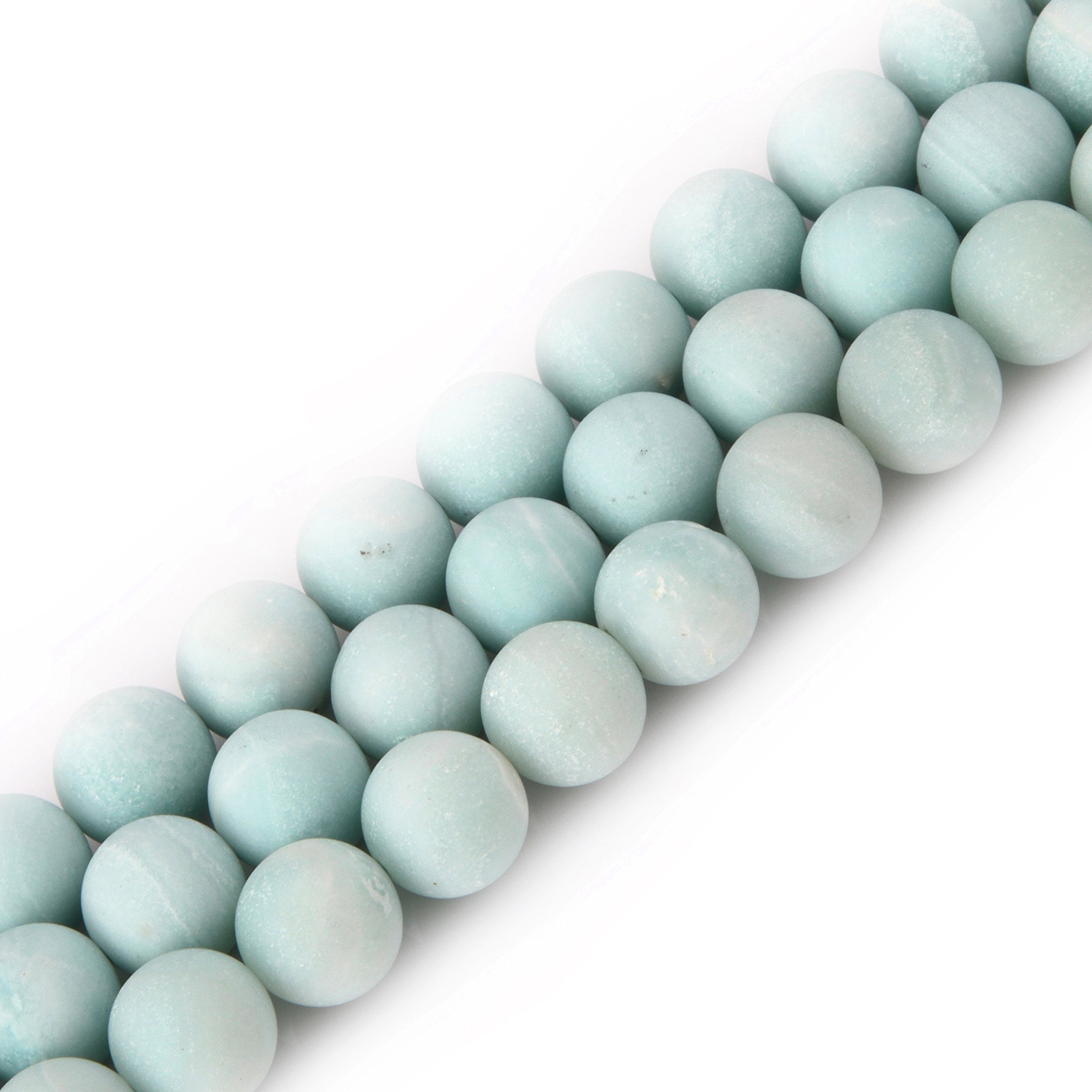 Bracelets de perles d'Amazonie en pierre naturelle - Ma Pierre Naturelle