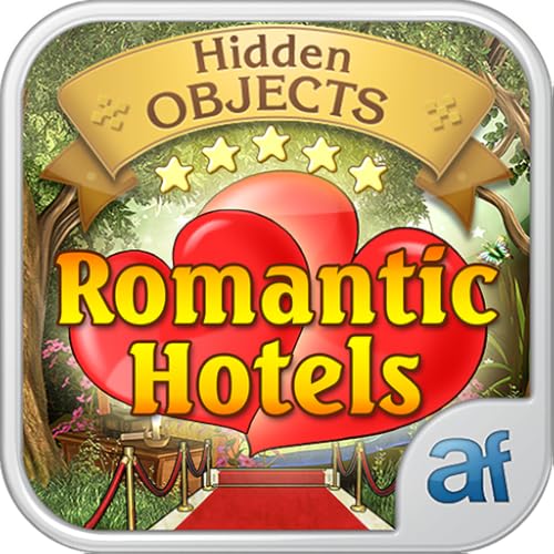 Hidden Objects Romantic Hotels & 3 puzzle games