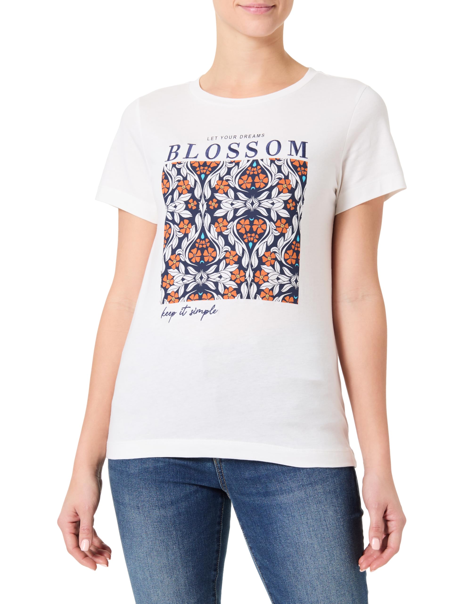 Springfield T-Shirt, Beige, XS