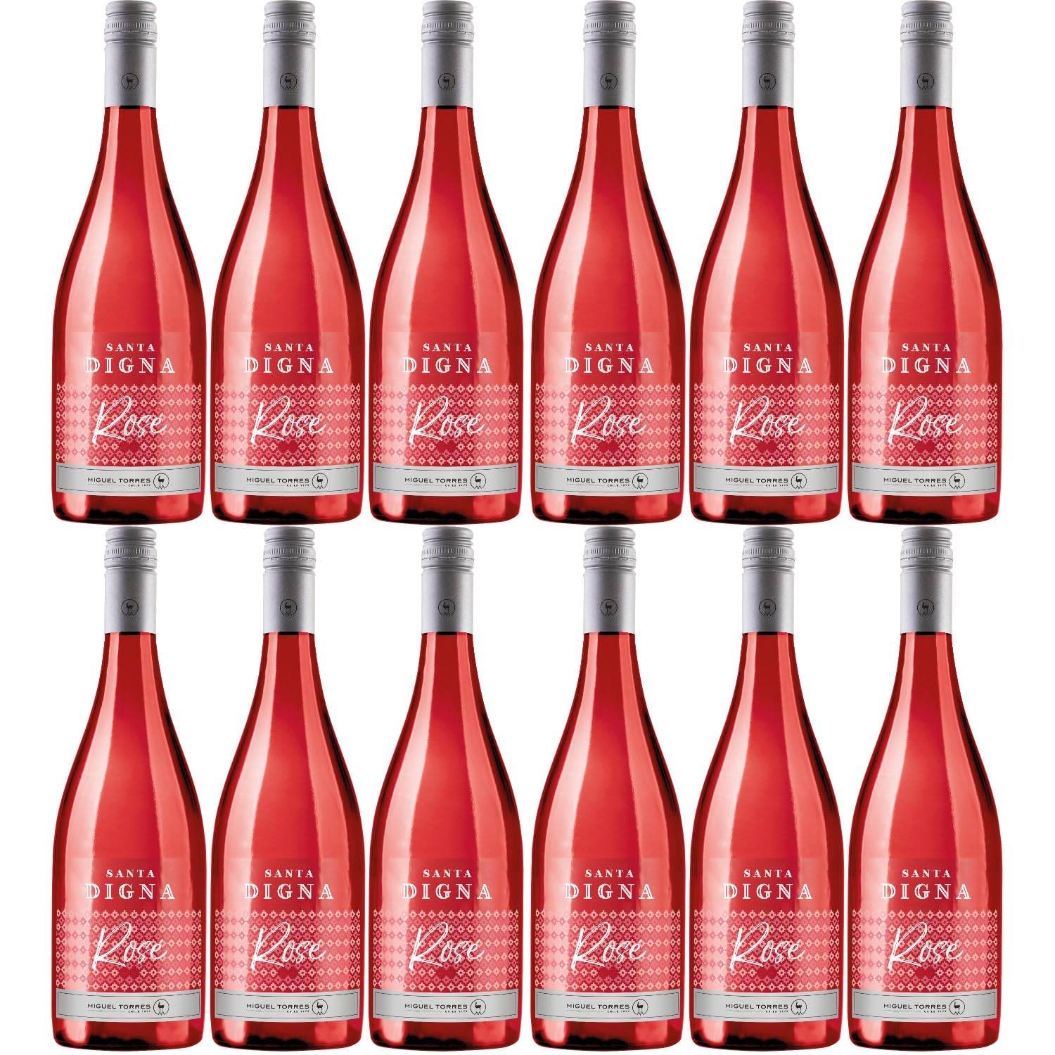 Miguel Torres Santa Digna Reserva Cabernet Sauvignon Rose trocken Roséwein Chile inkl. FeinWert E-Book (12 x 0.75 l)