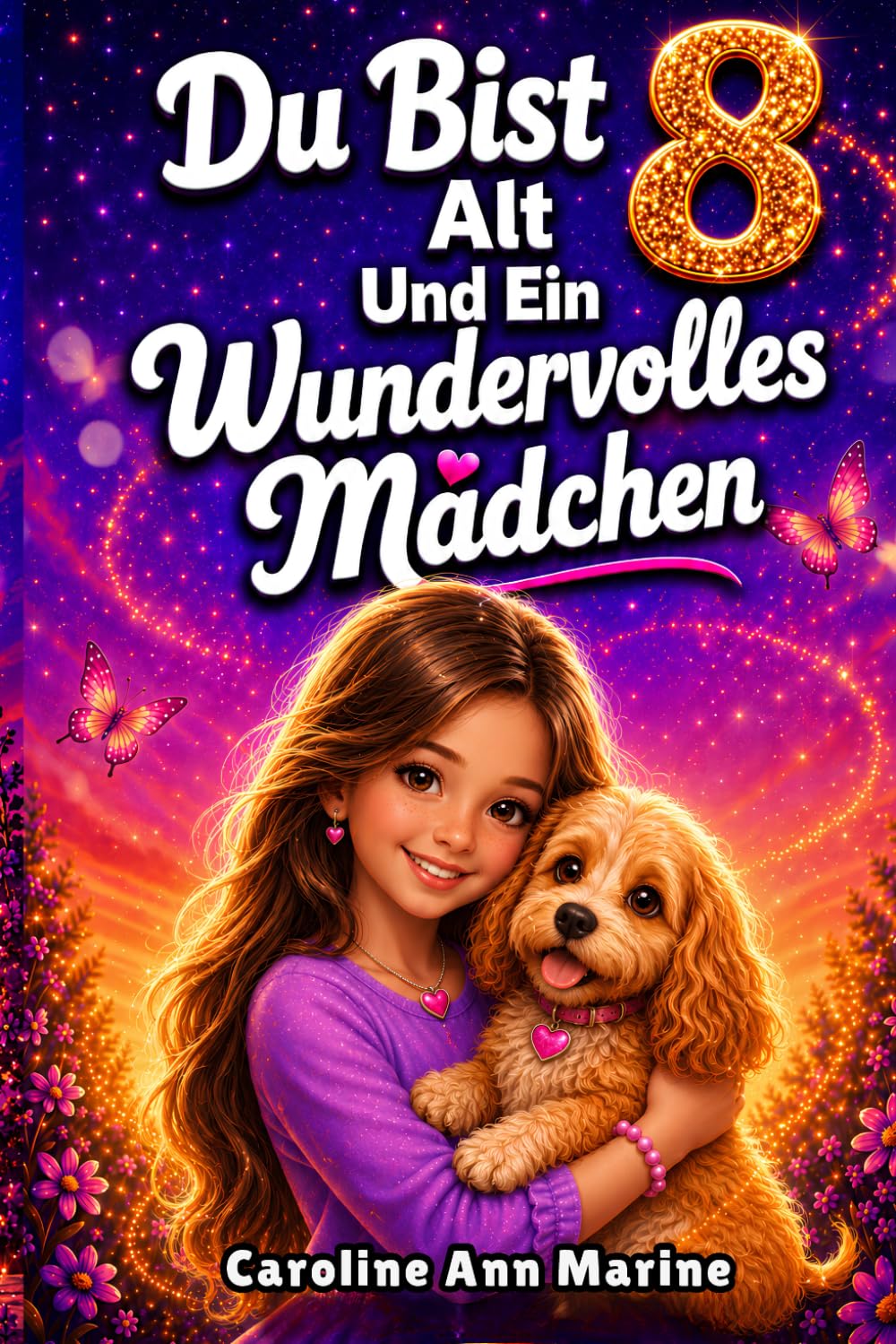 Du Bist 8 Alt Und Ein Wundervolles Mädchen: Ein besonderes Mädchen Buch mit inspirierenden Geschichten über Mut, Selbstvertrauen und innere ... wundervolle schulmädchen alles schaffen