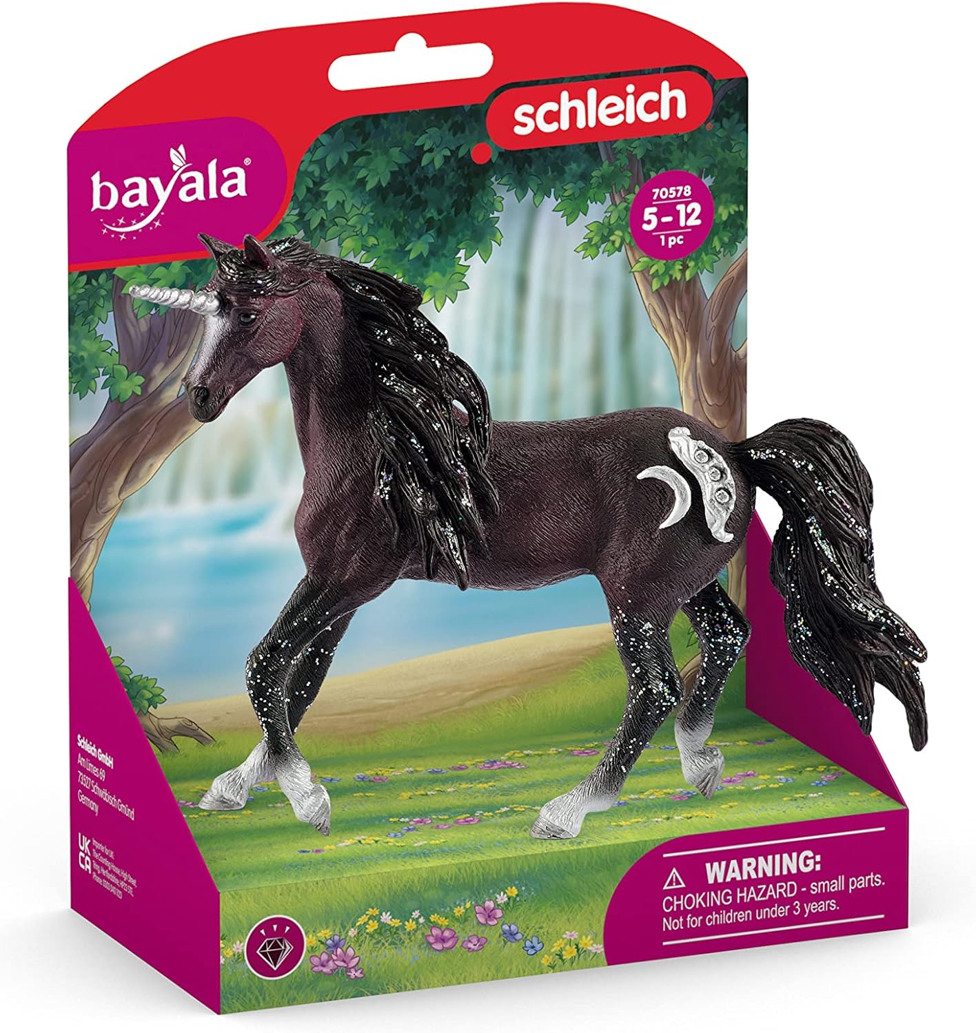 Schleich bayala - Moon Unicorn Stallion - Unicorn Toy for Girls and Boys - Fantasy Horse Figurine for Kids Ages 5+