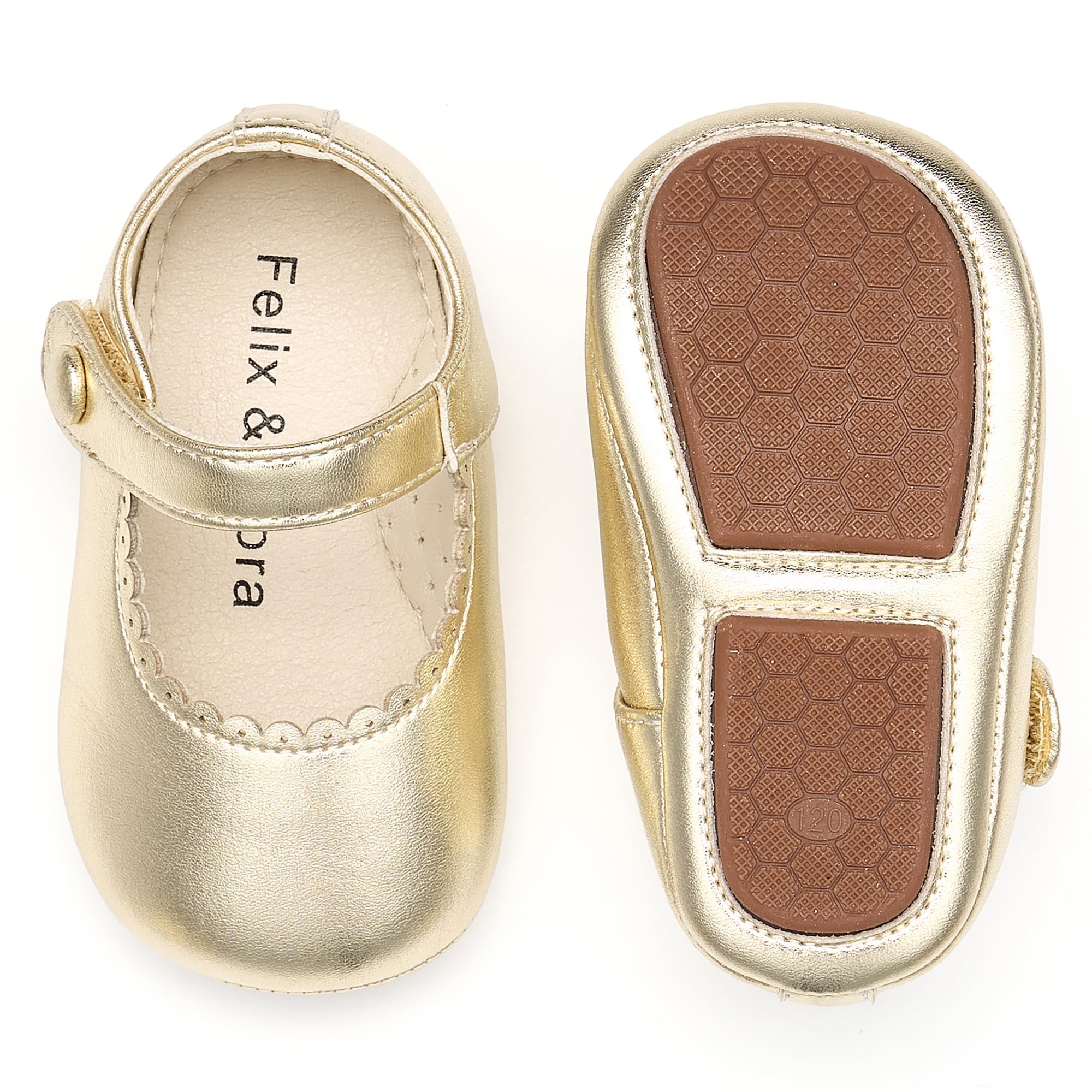 Soft Sole Baby Dress Shoes - Infant Baby Walking Shoes Moccasinss Rubber Sole Crib Shoes