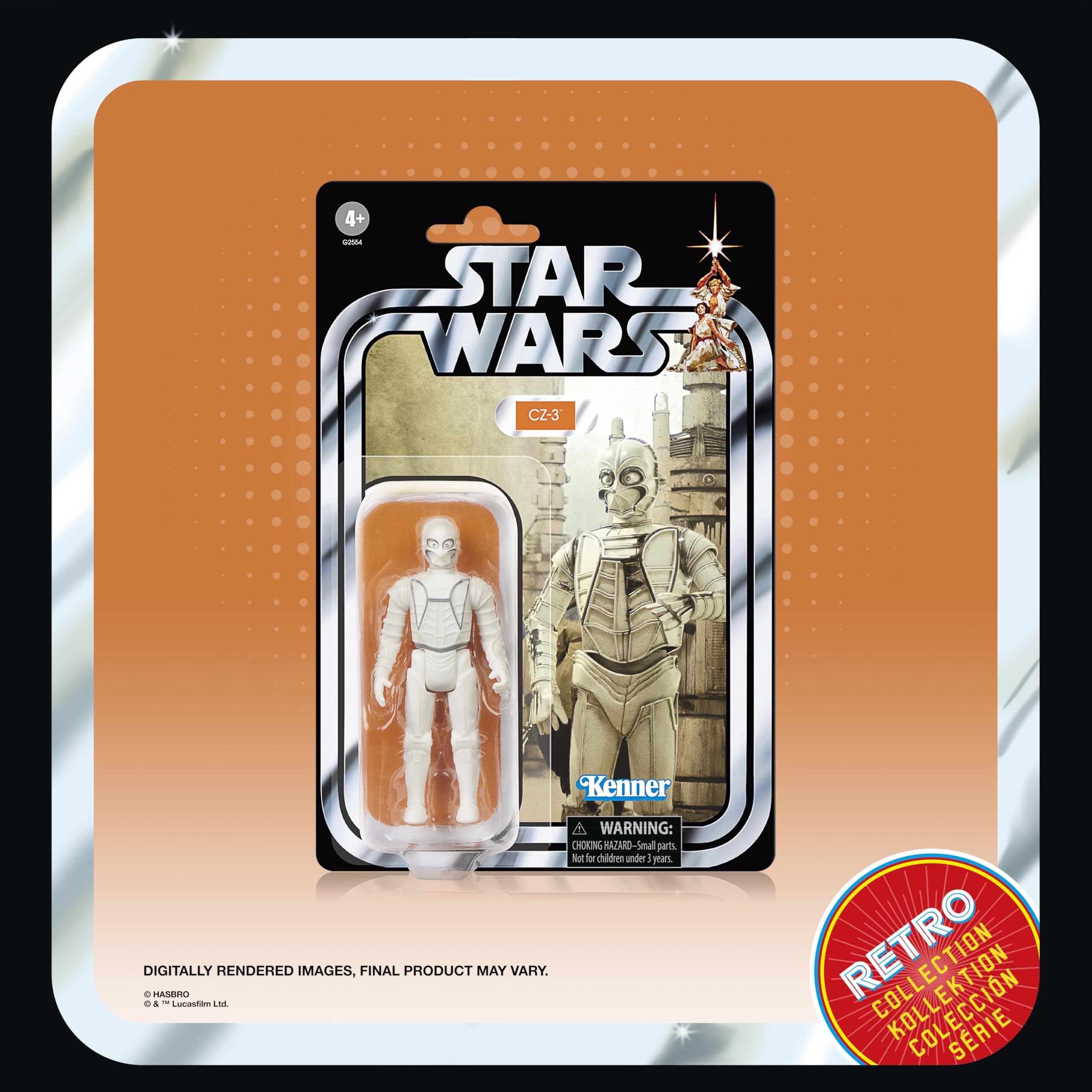 Star Wars La colección Retro, Nueva Esperanza, Pack de 6 Figuras coleccionables de 9,5 cm del Episodio IV