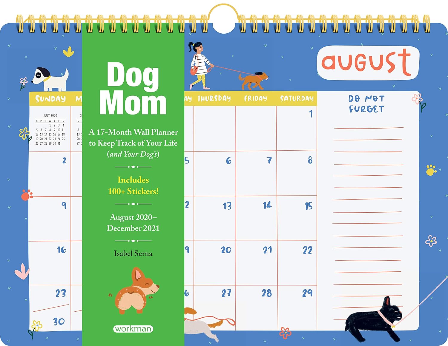 Dog Mom 17 Month Wall Calendar 2021: Serna Isabel Workman Calendars Dog Mom 17 Month Wall Calendar 2021: Serna Isabel Workman Calendars
