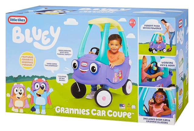 Foto 7 de 7 de Little Tikes Bluey Grannies Car Coupe