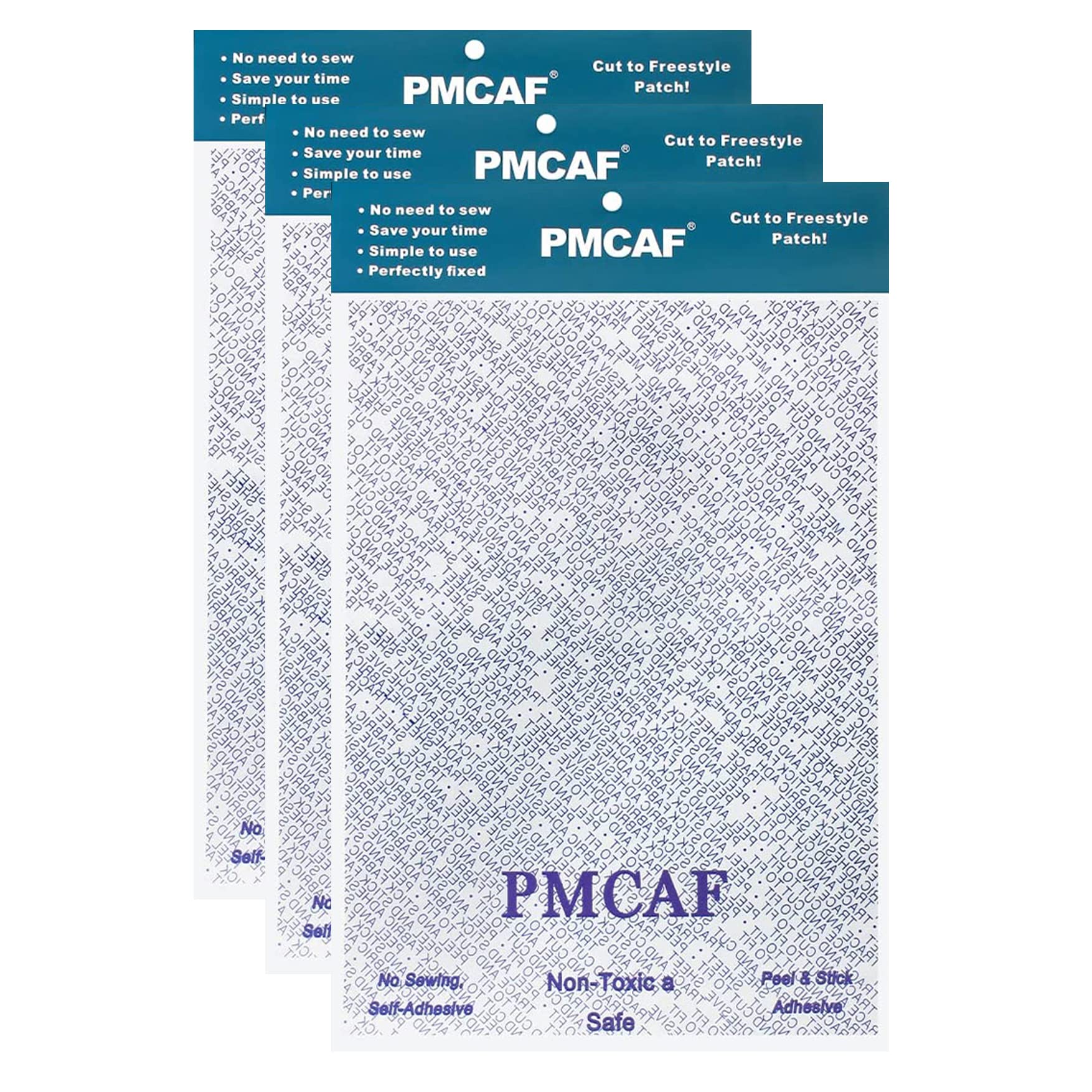 Double-Sided Patch Adhesive, Applique Patches & Patch Magic Adhesive, Girl Scout Patches Kit and Boy Scout Patch Adhesive Cut to Fit Freestyle Patch Adhesive Kit