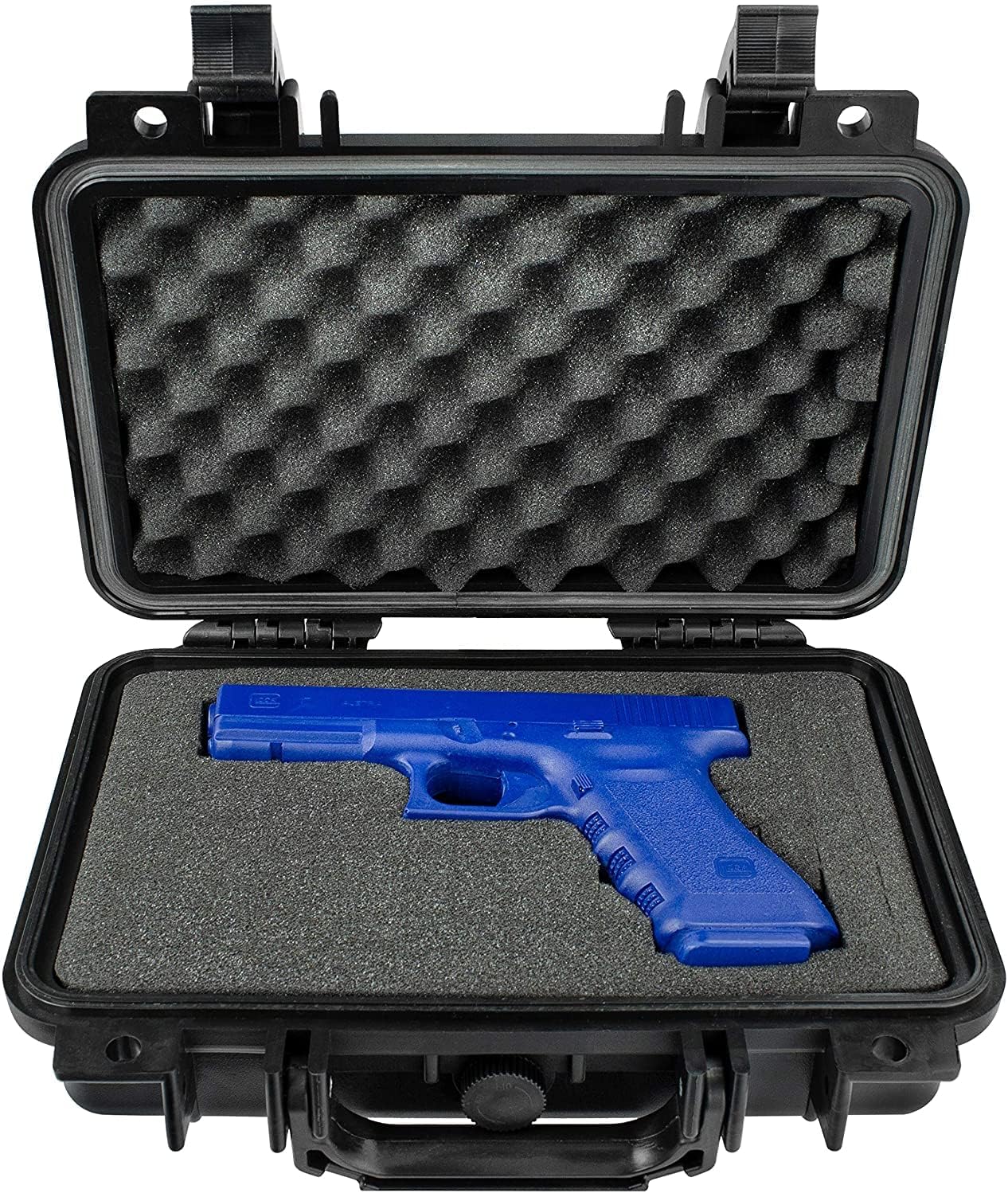 Eylar Tactical Hard Gun Case Water & Shock Proof With Foam TSA Approved 11.6 Inch 8.3 Inch 3.8 Inch - Image 2