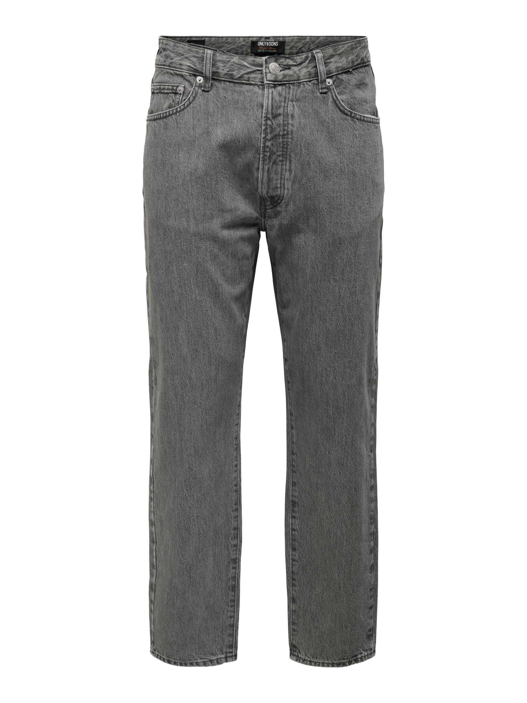 Only & Sons Male Locker geschnitten ONSTYE Mittlere Taille Locker geschnitten Jeans