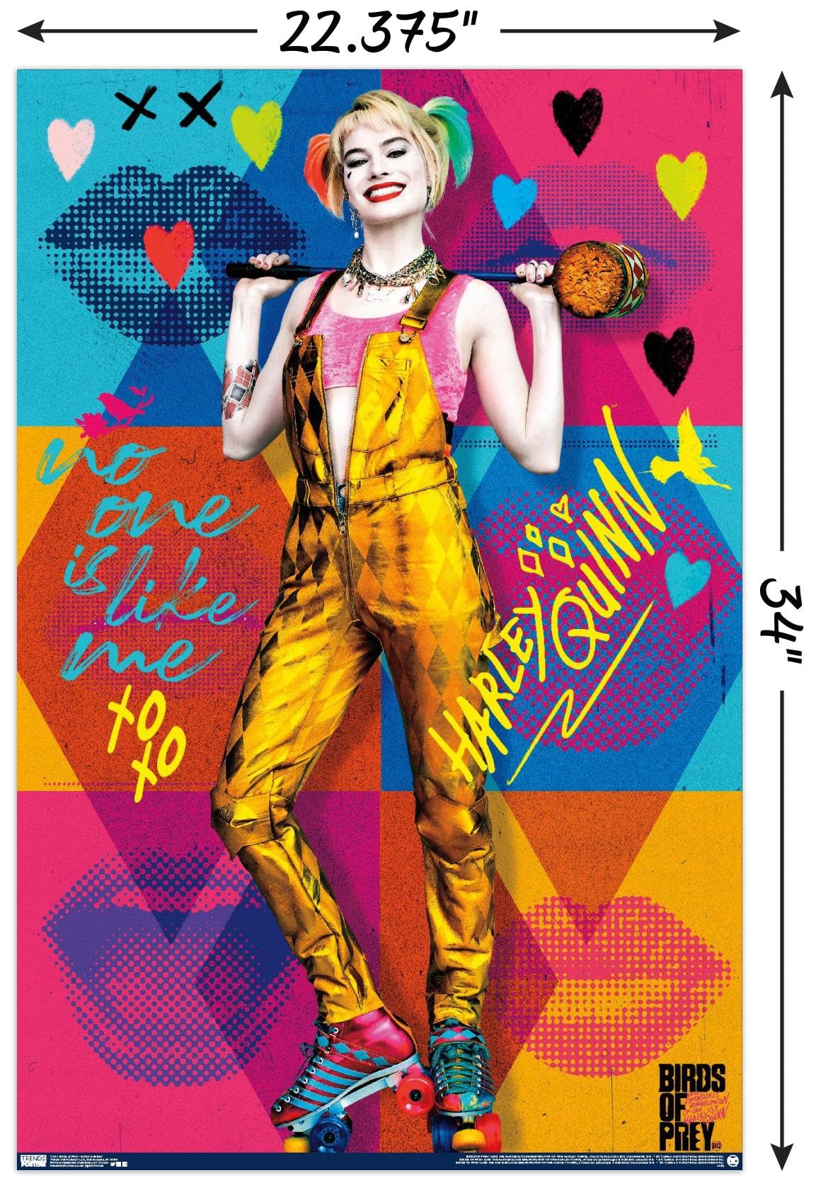 Amazon.co.jp: ハーレイクイン グッズ ポスター Birds of Prey