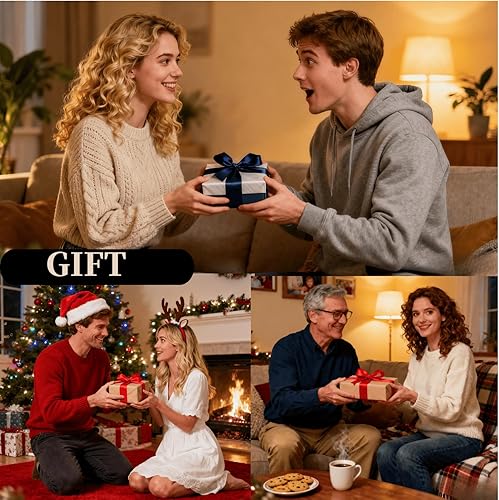 Miniatura 9 de Luces solares con sensor de movimiento para exteriores, regalos de elefante blanco para adultos, mamá, hombres y adolescentes, 333 luces LED de