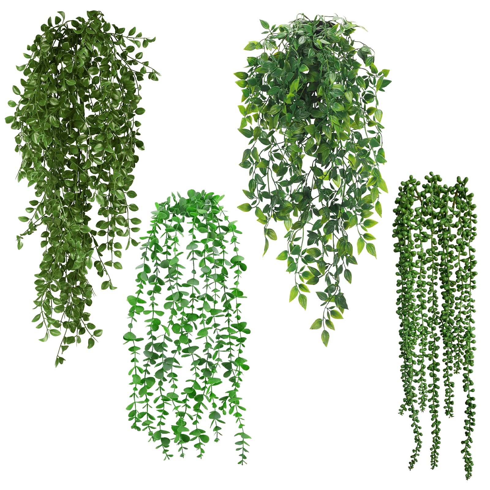 auauraintt lot 4 plantes artificielles