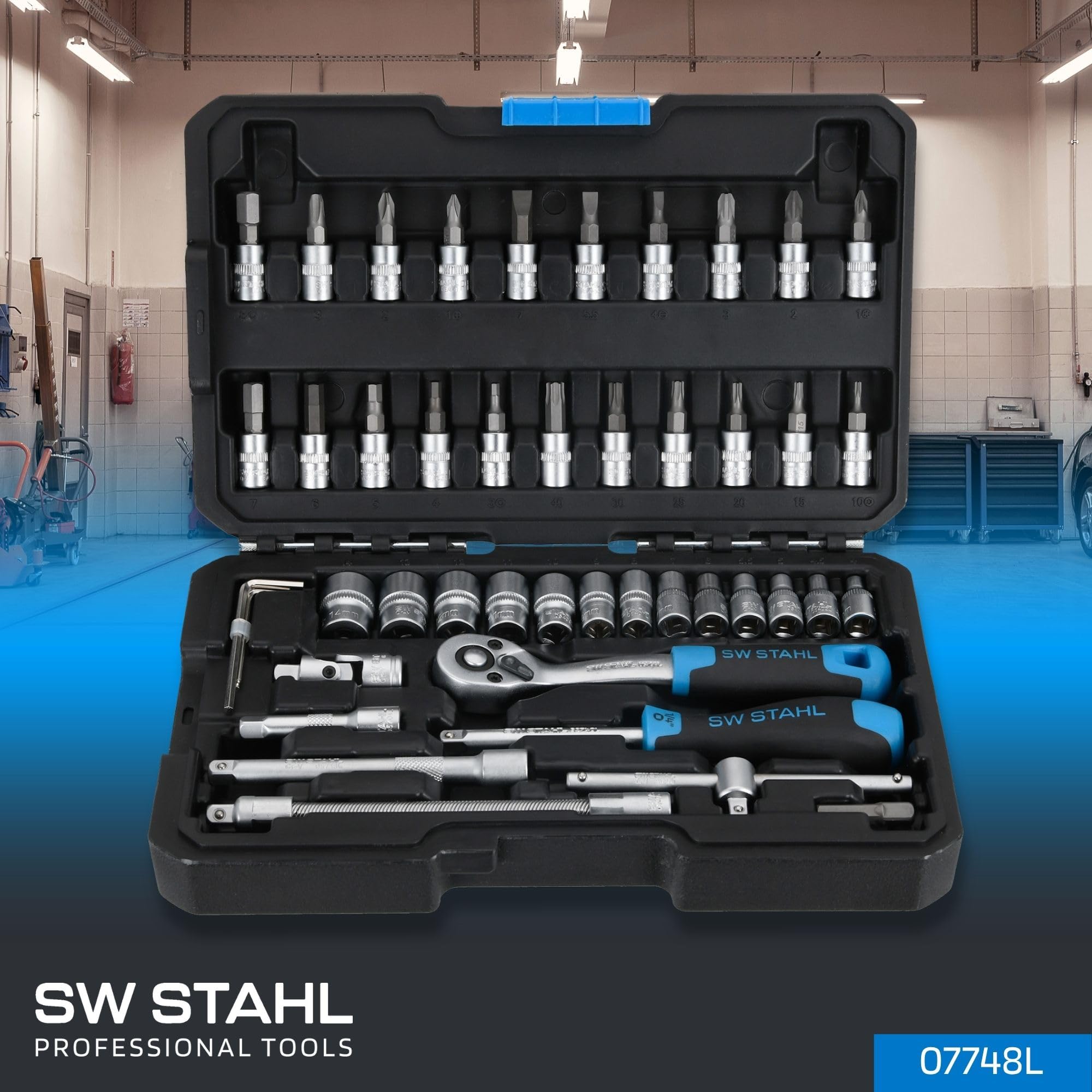 STAHLWILLE 01530018 BOCA DE LLAVE DE VASO 1/4" 40 AD 9/32