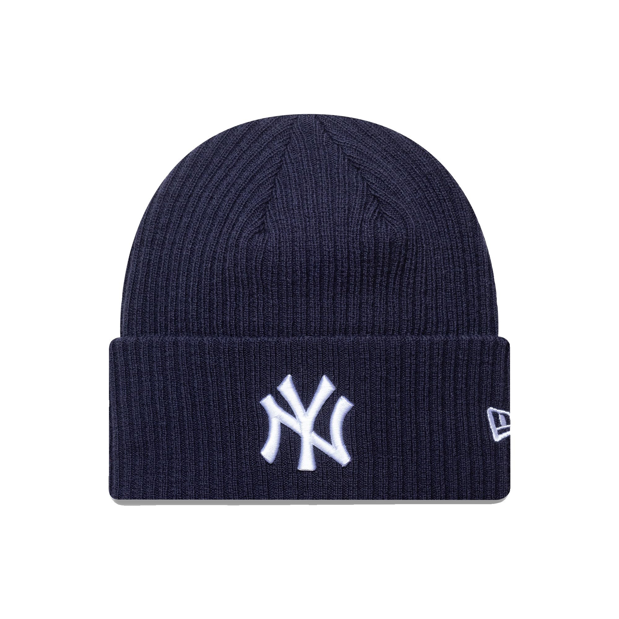 New Era Unisex Navy Winter Beanie - Wide Cuff New York Yankees