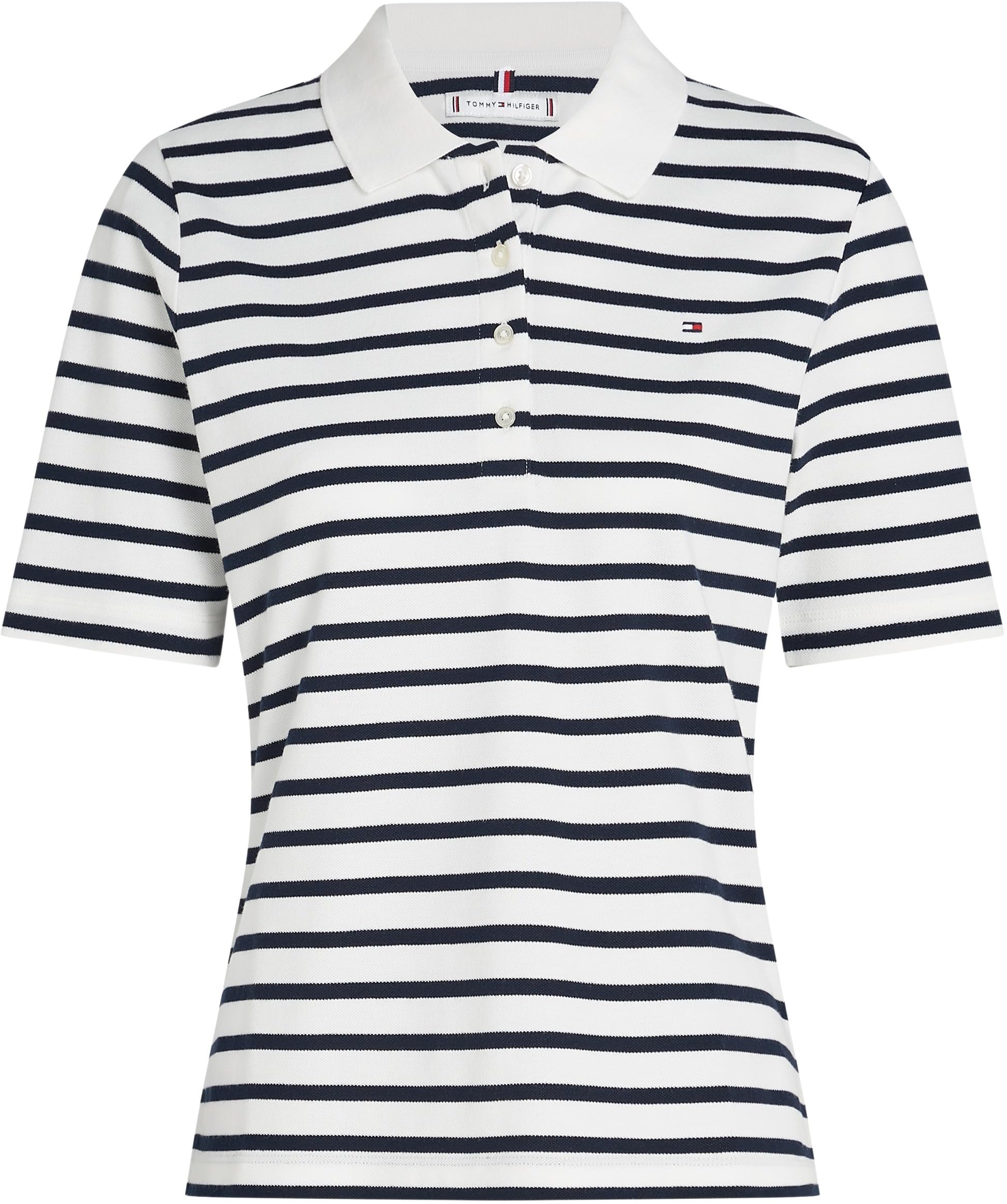 Tommy Hilfiger Damen Poloshirt Kurzarm Regular Fit – Bild 3