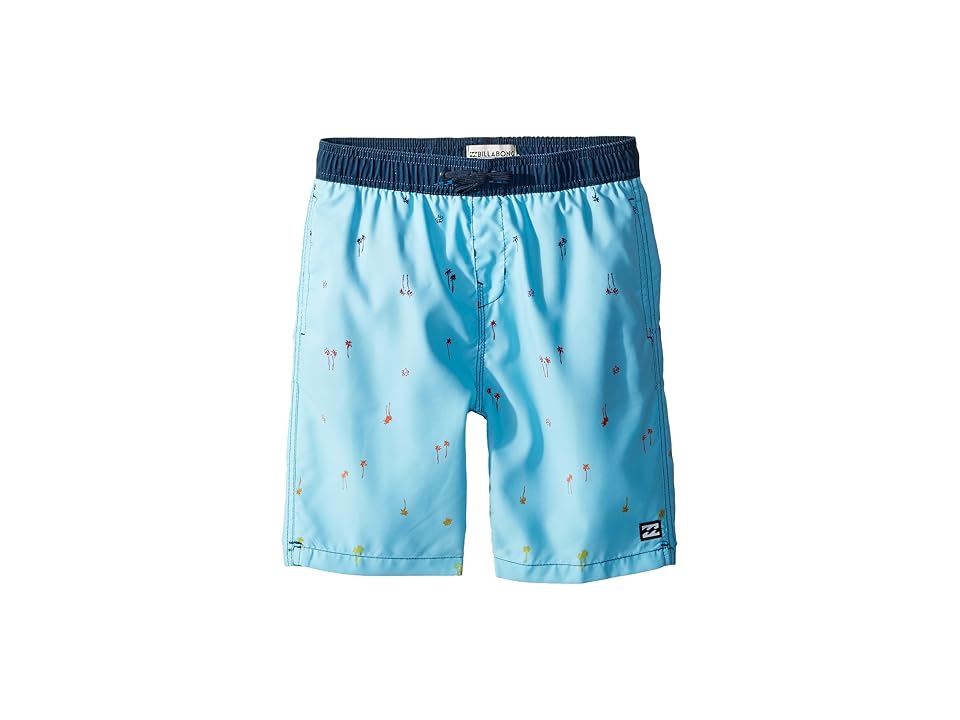 

Billabong Kids Sundays Layback Boardshorts (Big Kids) (Light Blue) Boy's Swimwear