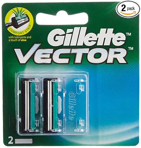 Gillette Vector Plus - 2 Cartridges