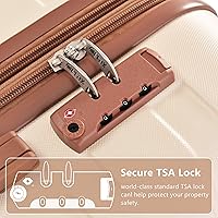 ミページ　3点セット Amazon.com | Merax 3 Piece ABS Hardshell Luggage Sets Spinner