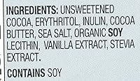 Vista 3 de Lily's Sweets, 70% chocolate extra oscuro de cacao - Barra de sal marina, 2.8 onzas
