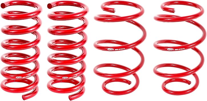 Lowering springs, set of 4, performance version