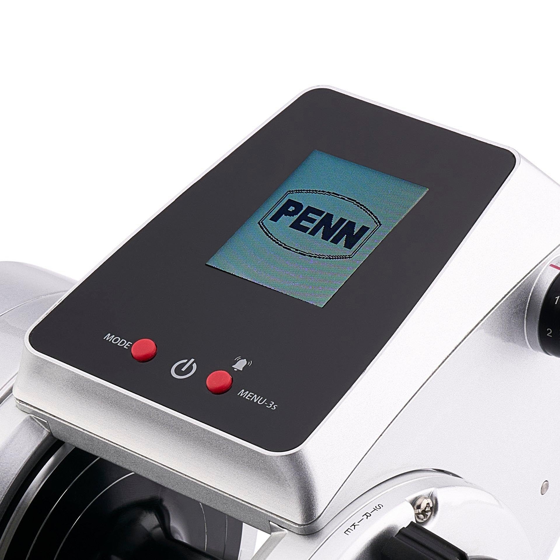 PENN Fathom Kit de moulinet de pêche électrique avec moulinet, batterie et chargeur