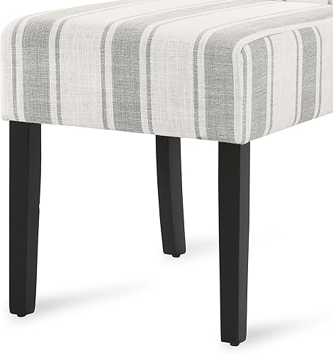 Miniatura 9 de Dining Chairs Set of 2, Table & Chair Sets, Desk Chair, Modern Upholstered Fabric Dining Room Chairs with Rubberwood Legs, Kitchen Chairs for Dining