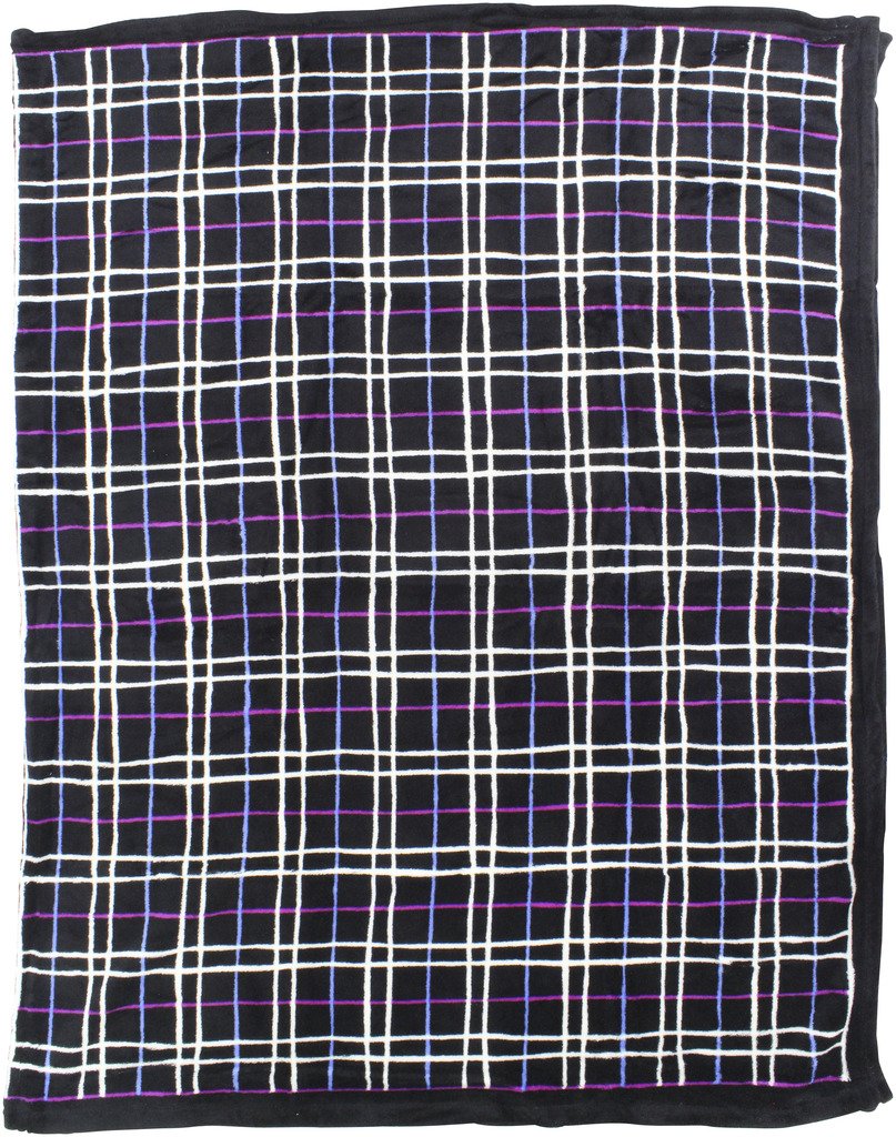 Vera Bradley Women's Throw Blanket Alpine Plaid Blanket One Size