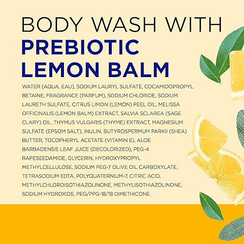 Miniatura 8 de Dr Teal's Gel de baño con sal pura de Epsom, con bálsamo de limón prebiótico y salvia, 24 onzas líquidas (paquete de 4)