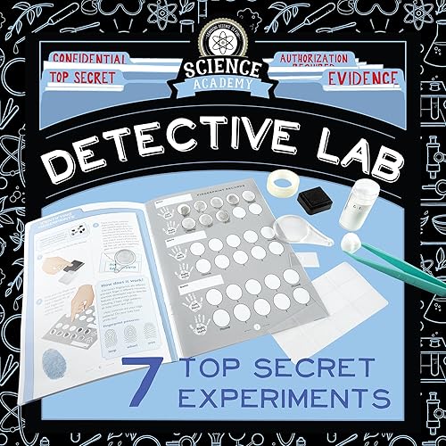 Miniatura 2 de MindWare Science Academy Detective Lab - Kits de ciencia para niños de 8 a 12 años - Kit de detective para niños completo con 7 investigaciones