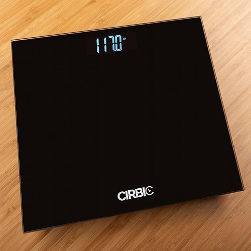 Miniatura 4 de Básculas parlantes - Números grandes y claro anuncio de voz fuerte de peso (negro)