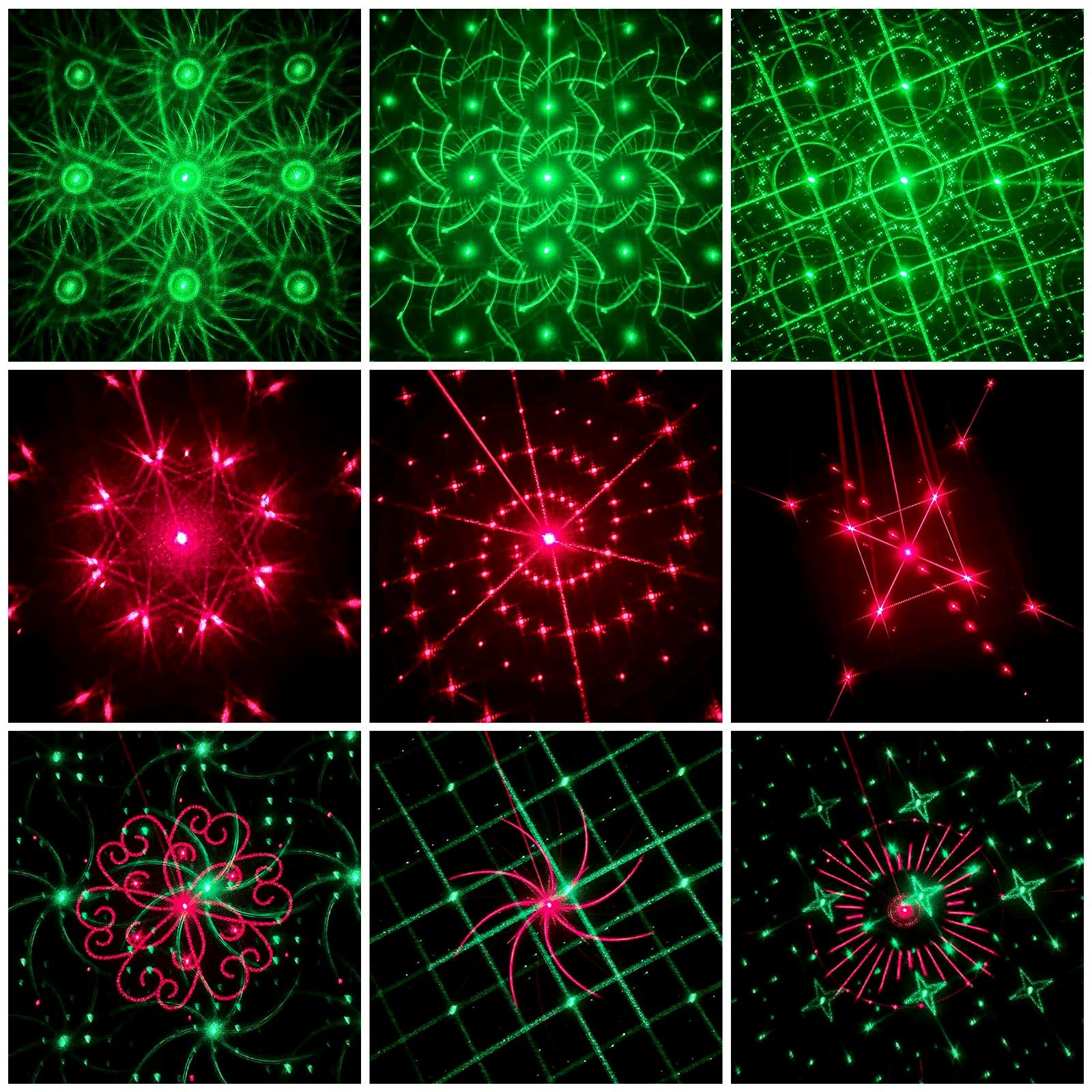 Nigecue Luz de discoteca 4 en 1 con mando a distancia, luz de discoteca controlada por música con luces de bola RGB, luz negra UV, controlada por voz, lámpara LED DJ, bola de discoteca para Halloween