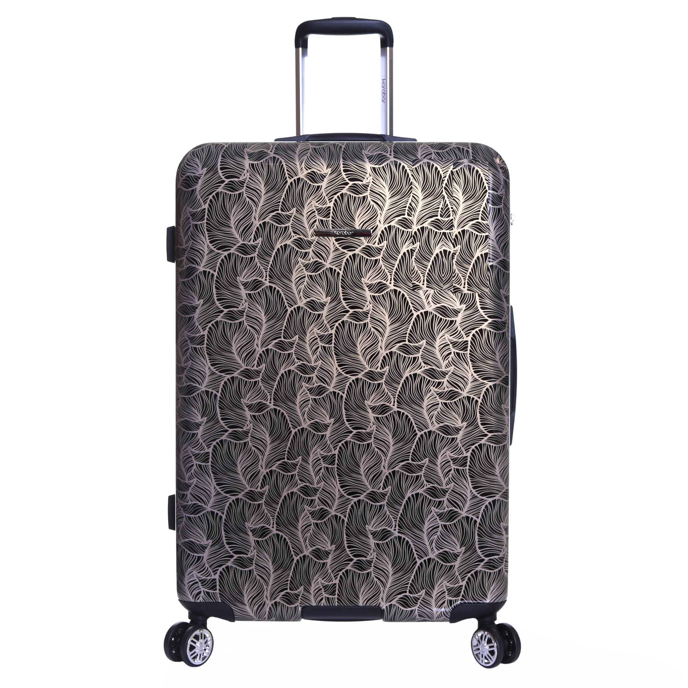 Karabar Extra Large Suitcase Hard Side Luggage XL Bag 77 cm 4.5 kg 100 litres 4 Spinner Wheels