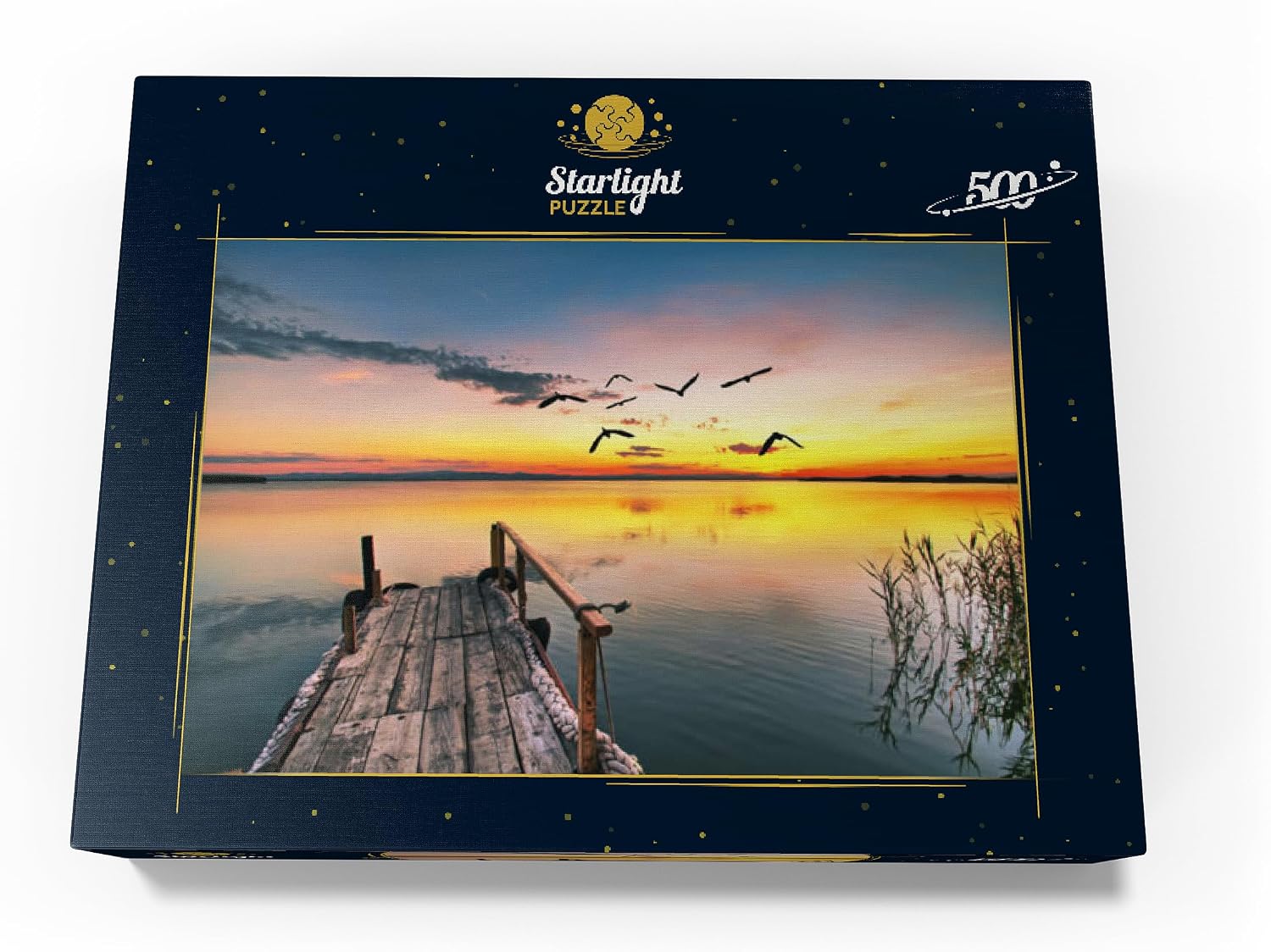 MyPuzzle Pier in The Clouds - Premium 500 Piece Jigsaw Puzzle for Adults