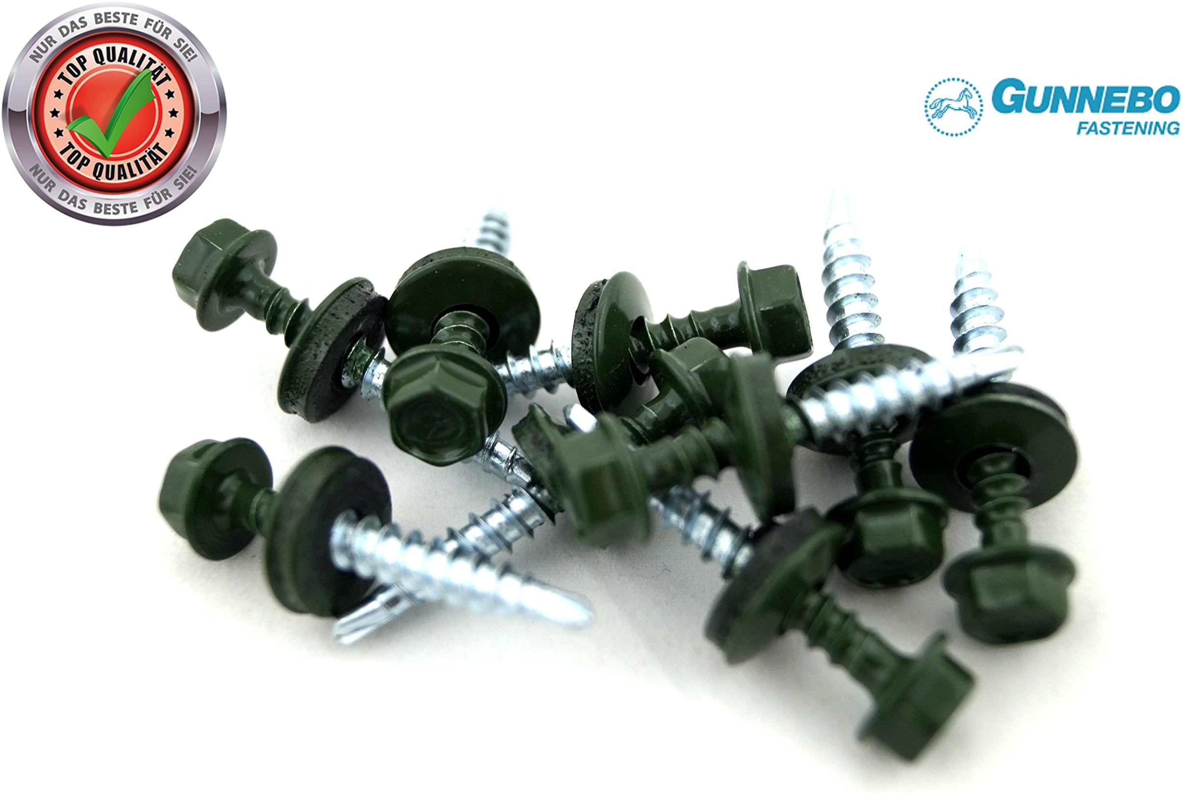 Sheet Metal Screws Roofing Bolts Gunnebo 4.8x28 Farmer For Trapezoidal Sheet Metal Drilling Screws Self Drilling Screwdriver Assorted Colours