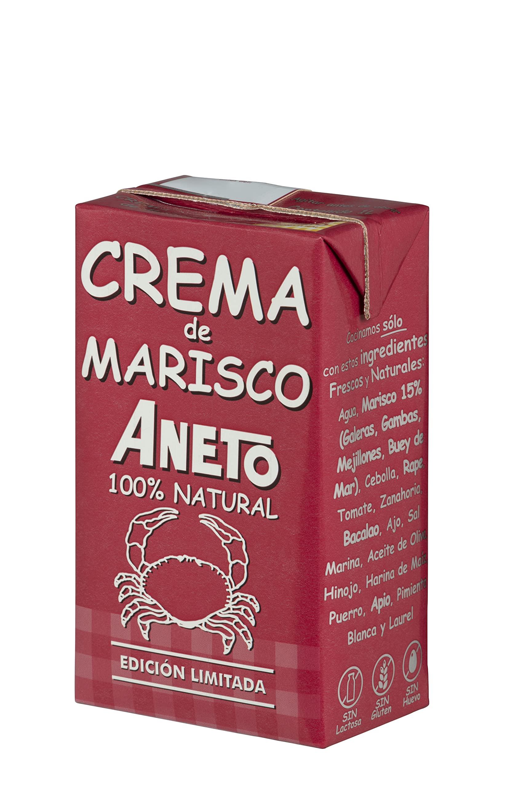 Aneto Natural Crema de Marisco, 1L