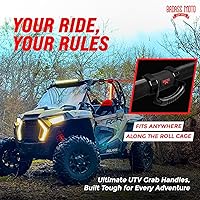 Vista 5 de Badass Moto Asas de agarre de barra antivuelco - Asas de agarre SXS, ATV y UTV