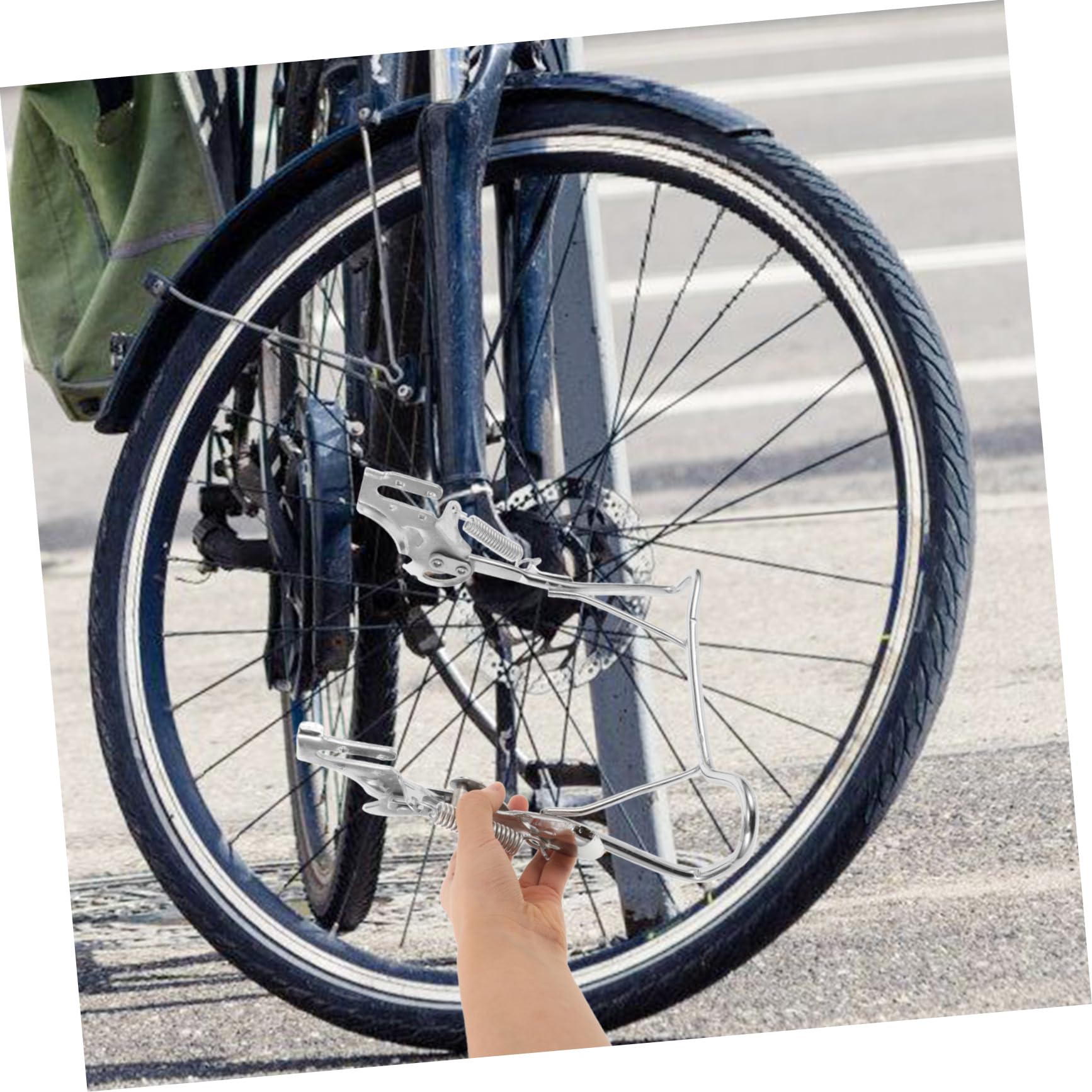 Toddmomy Béquille De Béquille Double De Élément De Scooter Accessoire De Scooter