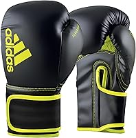 Vista 4 de Guantes de Boxeo Adidas Hybrid 80 - Guantes de boxeo para adultos para hombres y mujeres, guantes de bolsa pesada, guantes de kickboxing