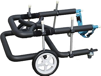 Amazon 犬用車椅子 歩行器 小型犬用 オーダーメイド 4輪タイプ 前後足用 室内 歩行補助 Mダックス Tプードル 歩犬舎 カート 通販