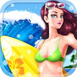 surfing girl In this game, you need to: Surfing Girl - girl games