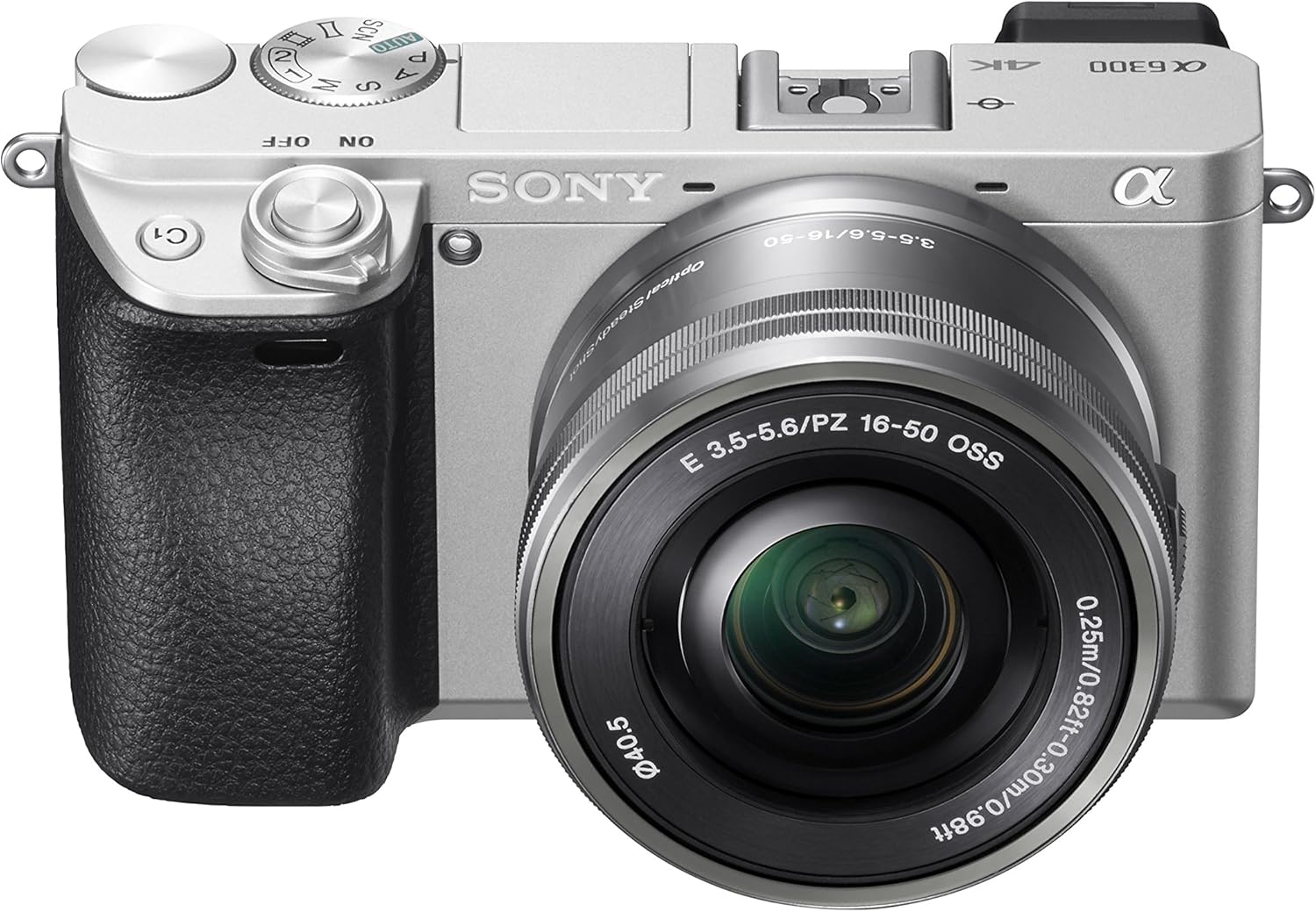 Sony Alpha 6300 Kit Fotocamera Digitale Mirrorless Compatta con Obiettivo Intercambiabile SEL 16-50 mm, Sensore APS-C CMOS Exmor HD da 24.2 MP, 425 pt Fast Hybrid AF 11 fps, Argento : Amazon.it: Elettronica Sony Alpha 6300 Kit Fotocamera Digitale Mirrorless Compatta con Obiettivo Intercambiabile SEL 16-50 mm, Sensore APS-C CMOS Exmor HD da 24.2 MP, 425 pt Fast Hybrid AF 11 fps, Argento : Amazon.it: Elettronica