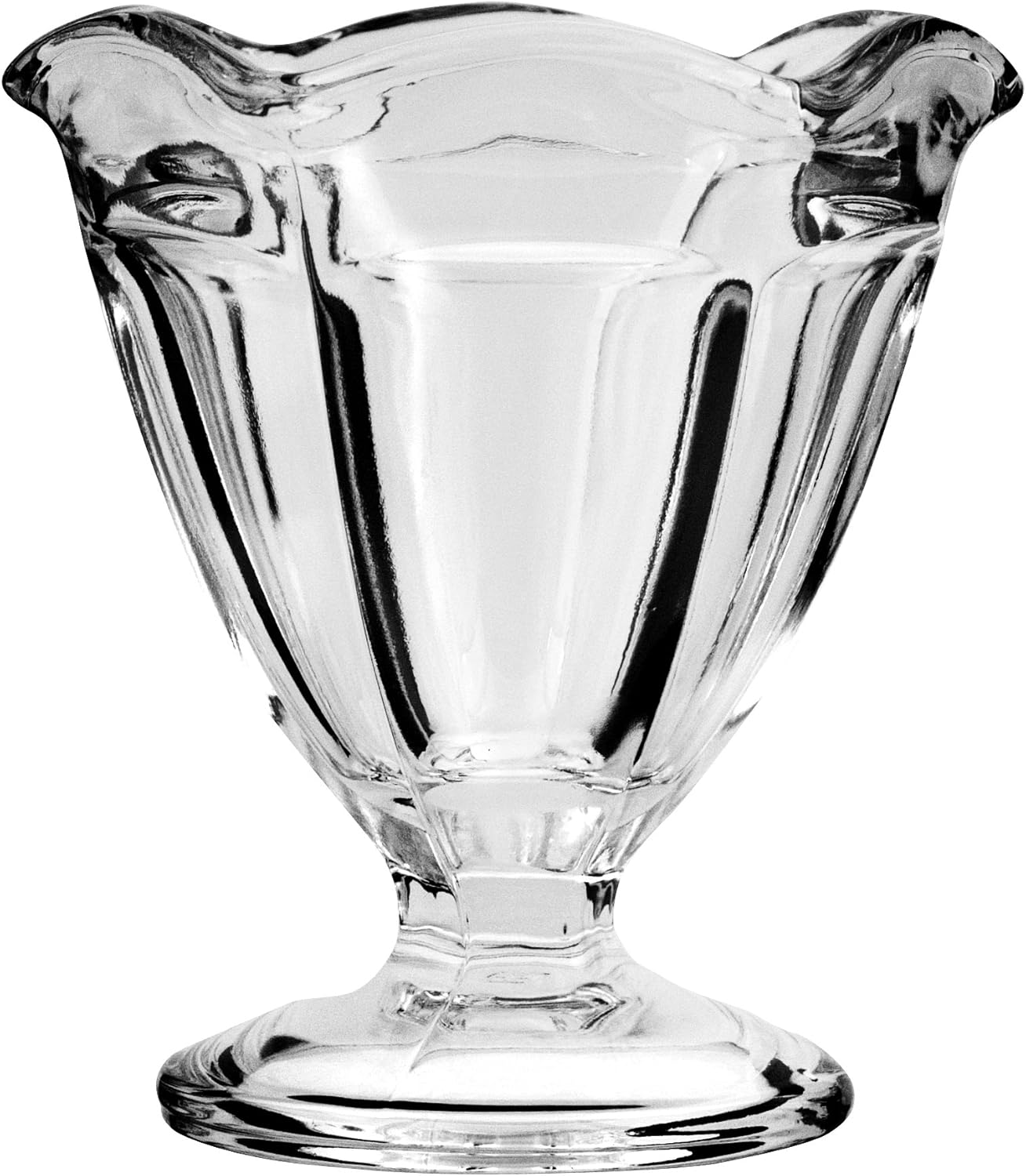 Anchor Hocking Glass 4.5 Ounce Footed Sherbet Bowl, Set of 6