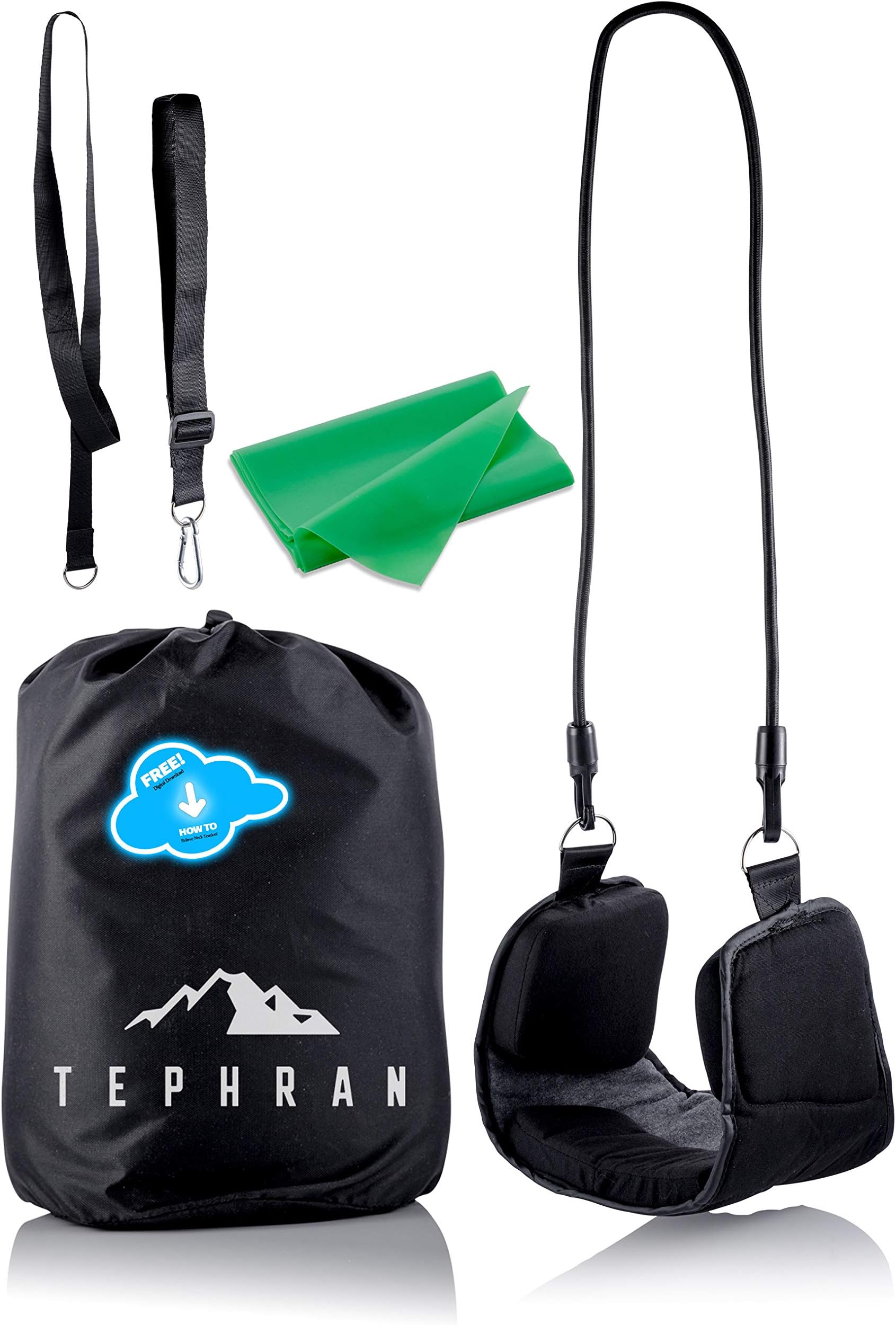 Premium Hammock for Neck Pain | Portable Cervical Traction Device | Neck Pain Relief | Pain Relief by Health Glow