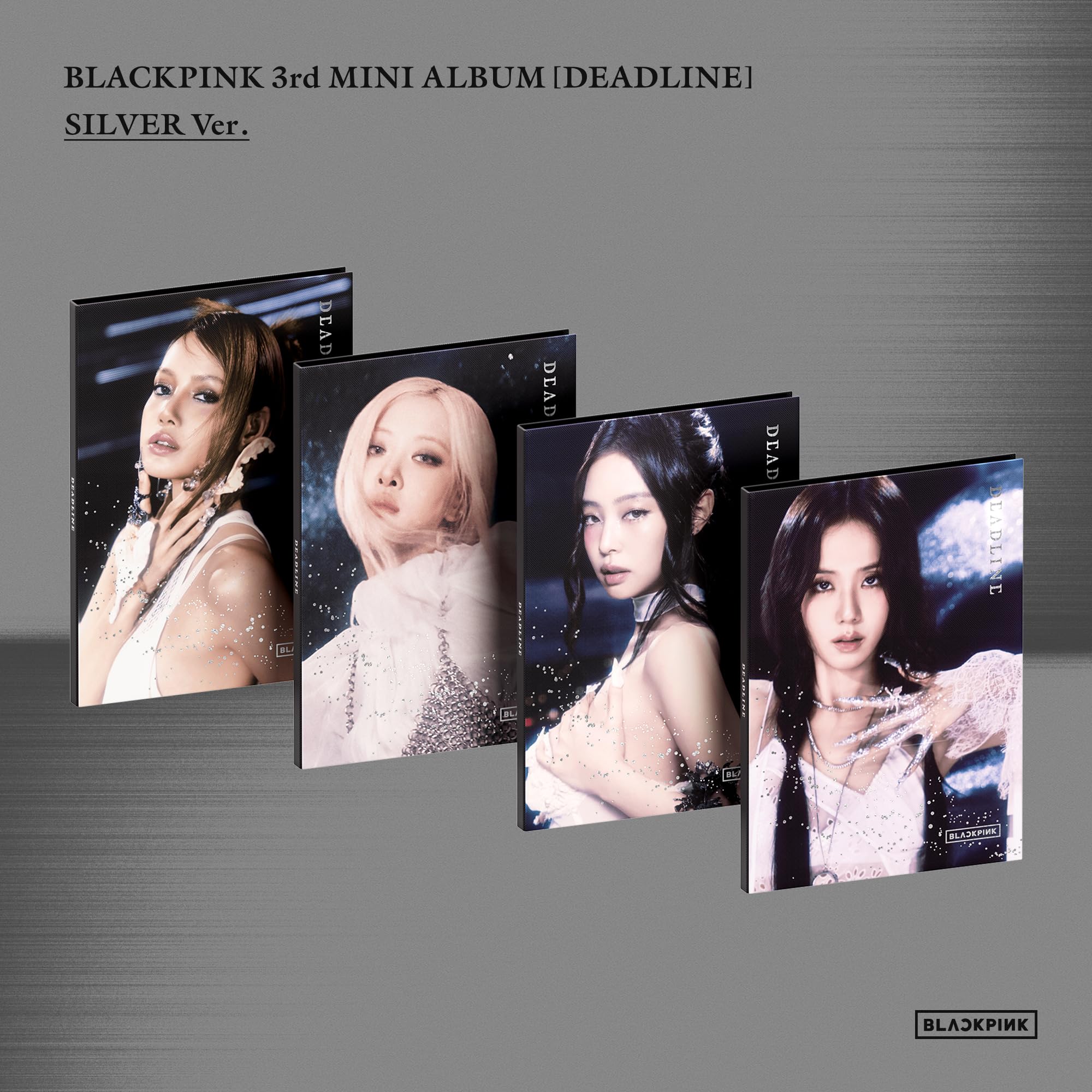 【メーカー特典あり】BLACKPINK 3rd MINI ALBUM [DEADLINE] SILVER Ver. JENNIE Ver. (ミニAL) (SILVER Ver. JENNIE Ver.) - BLACKPINK（特典：トレーディングカード 絵柄 Dver.）